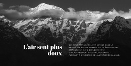 Voyage En Haute Montagne - HTML Ide