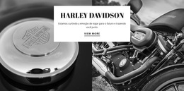 Motores Harley Davidson - Modelos De Sites Pessoais