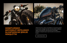 Motosiklet Tamir Hizmetleri - Joomla Web Sitesi Şablonu