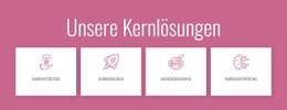 Exklusive HTML5-Vorlage Für Unsere Kernlösungen