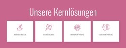 Unsere Kernlösungen – Ultimatives Website-Modell