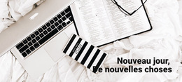 Nouveau Jour, Nouvelles Choses - Meilleure Conception De Modèle De Site Web