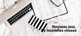 Site WordPress Pour Nouveau Jour, Nouvelles Choses