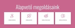 Alapvető Megoldásaink - Reszponzív Weboldal Tervezés
