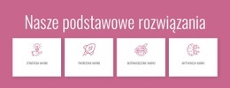 Nasze Podstawowe Rozwiązania - Responsywne Szablony Stron Internetowych