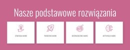 Ekskluzywny Szablon HTML5 Dla Nasze Podstawowe Rozwiązania