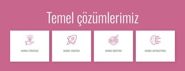 Temel Çözümlerimiz Için Duyarlı HTML