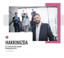 Bir Markalaşma Ve Tasarım Stüdyosu - Ücretsiz Tek Sayfalık Web Sitesi