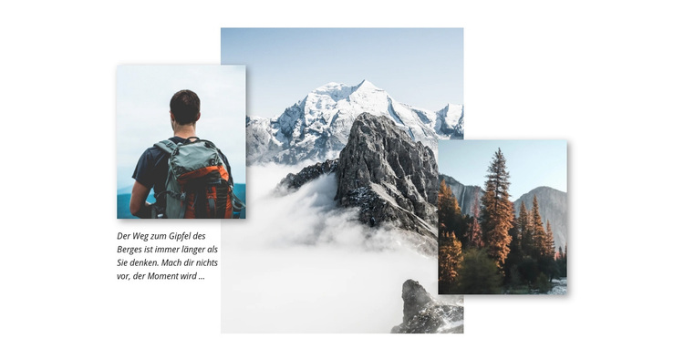 Bergtouren in die Berge WordPress-Theme