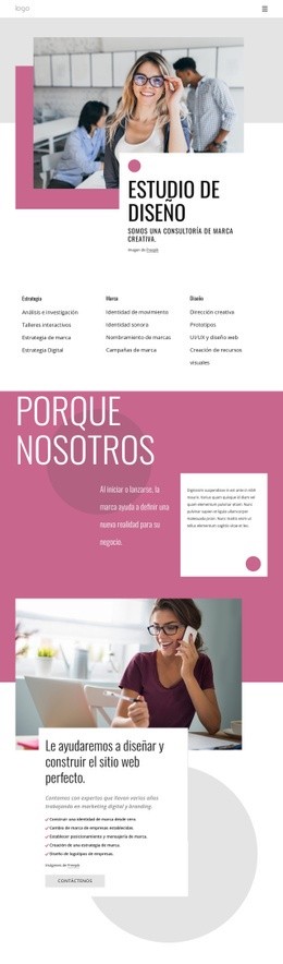 Somos Una Agencia De Marca Creativa. - Builder HTML