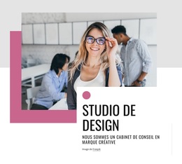 Identité D'Entreprise, Image De Marque Et Design : Modèle De Site Web Simple