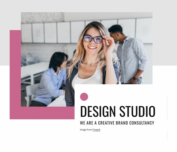 Corporate identity, branding and design Homepage Design