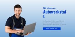 Getriebe Reparieren - Kreatives Mehrzweck-Website-Design