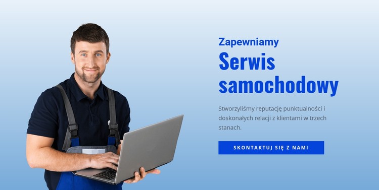 Naprawa skrzyń biegów Szablon CSS