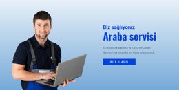 Dişli Kutuları Onarımı Için HTML5 Teması