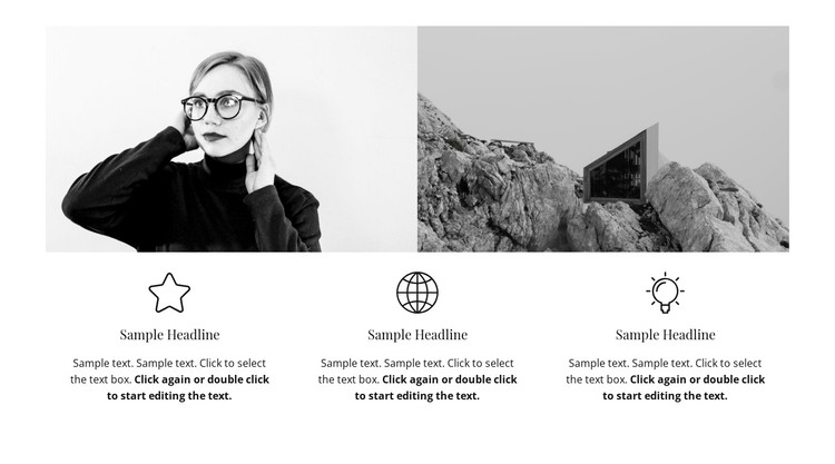 Photo and services CSS Template