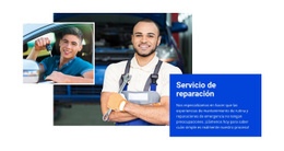 Diseñador De Sitios Web Para Reparación Del Sistema De Aire Acondicionado