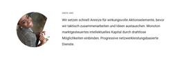 Kreis Foto Und Text - Responsives Design