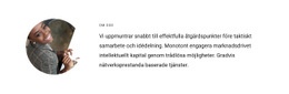 Cirkelfoto Och Text – Modernt WordPress-Tema