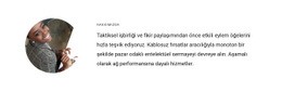 Fotoğrafı Ve Metni Daire Içine Alın - Duyarlı Tasarım