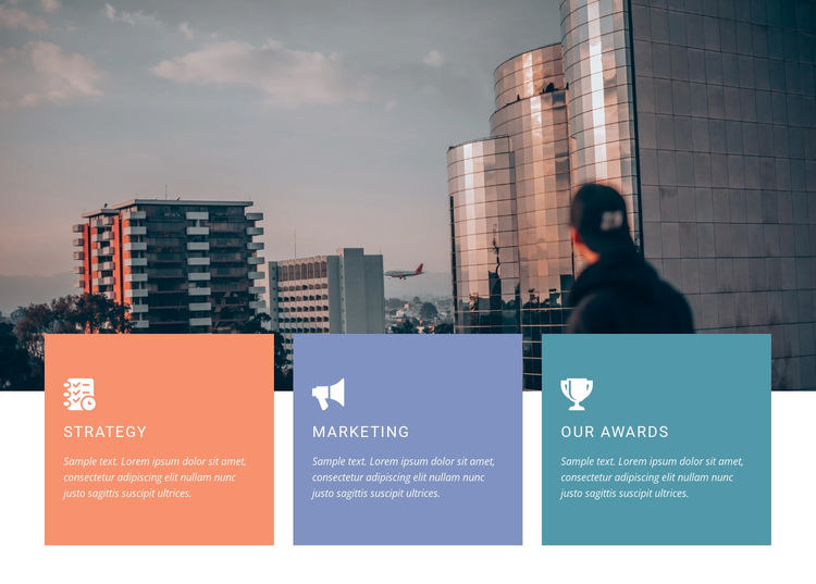 Bold Steps Forward One Page Template