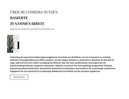 Informationen Zur Multimedialen Zusammenarbeit - HTML Builder Online