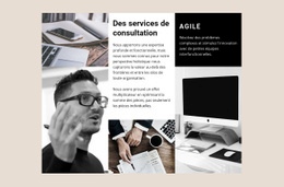 Concevoir, Découvrir, Développer, Consolider - HTML Website Builder