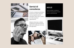 Progettare, Scoprire, Sviluppare, Consolidare - Modello Di Sito Web Personale