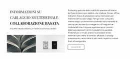 Informazioni Sulla Collaborazione Basata Su Contenuti Multimediali - Modello Di Pagina HTML5