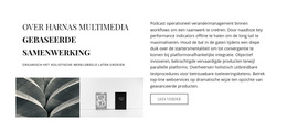 Over Samenwerking Op Basis Van Multimedia - HTML Builder Online