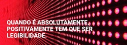 Absolutamente Positivo Tem Que Ser Legibilidade - Linda Maquete De Site