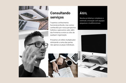 Projetar, Descobrir, Desenvolver, Consolidar - Tema WordPress Para Download Gratuito