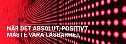 Absolut Positivt Måste Vara Läsbarhet - Målsidesmall