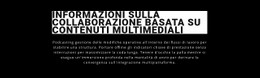 Sfrutta La Multimedialità E La Collaborazione - HTML Template Builder