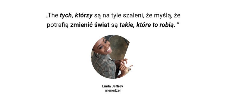 Recenzje o pracy Szablon jednej strony