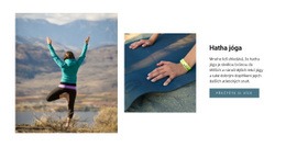 Jóga Zdravý Životní Styl – Návrh Webových Stránek Šablon