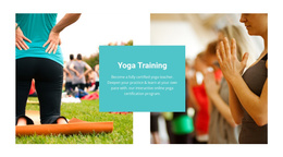 Yoga Opleiding - Joomla-Sjablooninspiratie