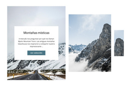 Montañas Místicas - Hermoso Tema De WordPress