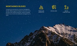 Blue Mountains Australie – Page De Destination HTML5