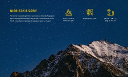 Inspiracja Do Strony Internetowej Dla Góry Błękitne W Australii