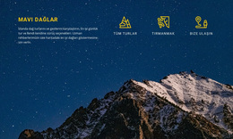 Blue Mountains Avustralya - En Iyi Ücretsiz WordPress Teması