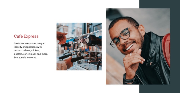 Express Cafe Html Code Example