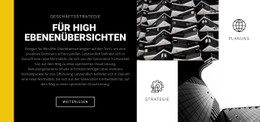 Strenge Formen In Der Architektur CSS-Websitevorlage