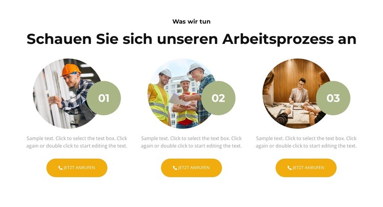 Nationaler Führer HTML-Vorlage