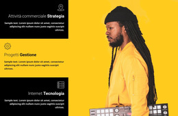 I Nostri Vantaggi Di Lavoro Modello CSS Premium