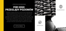 Surowe Formy W Architekturze - Responsywny Szablon HTML5