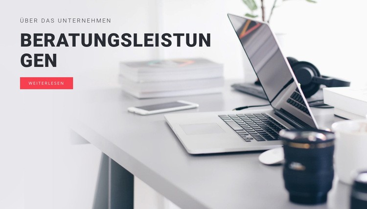 Strategische Standortdefinition HTML-Vorlage