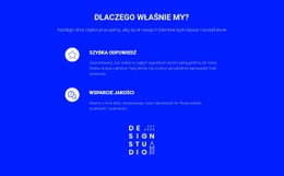 Cyfrowa Platforma Dostawcza Szablon Pojedynczej Strony