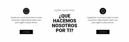 Que Hacemos Nosotros Por Ti Plantilla Joomla