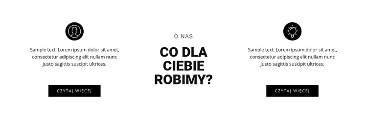 Co dla Ciebie robimy Motyw WordPress